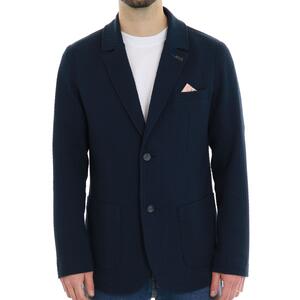 GIACCA DESTRUTTURATA BLU